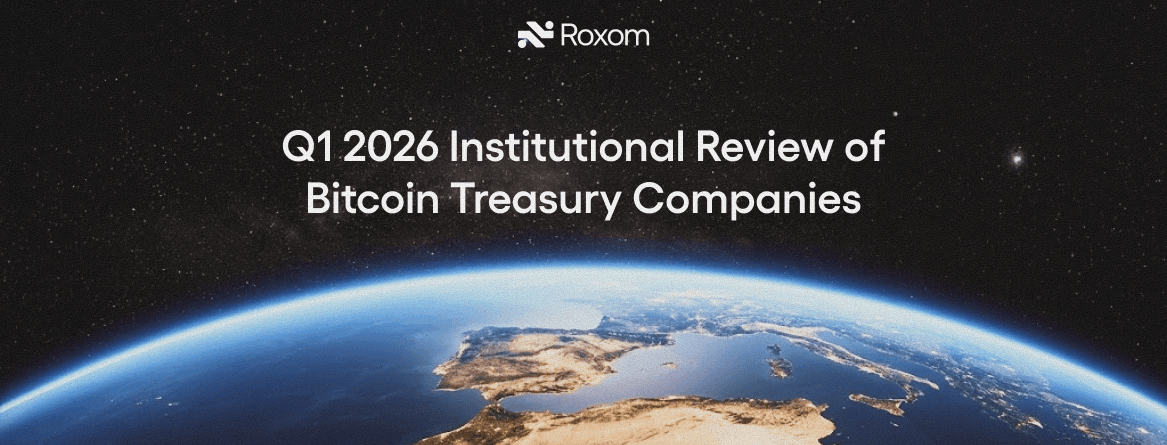Q1 2026 Institutional Review of Bitcoin Treasury Companies